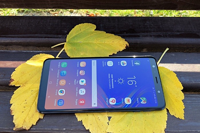 Samsung Galaxy A7 2018 обзор 