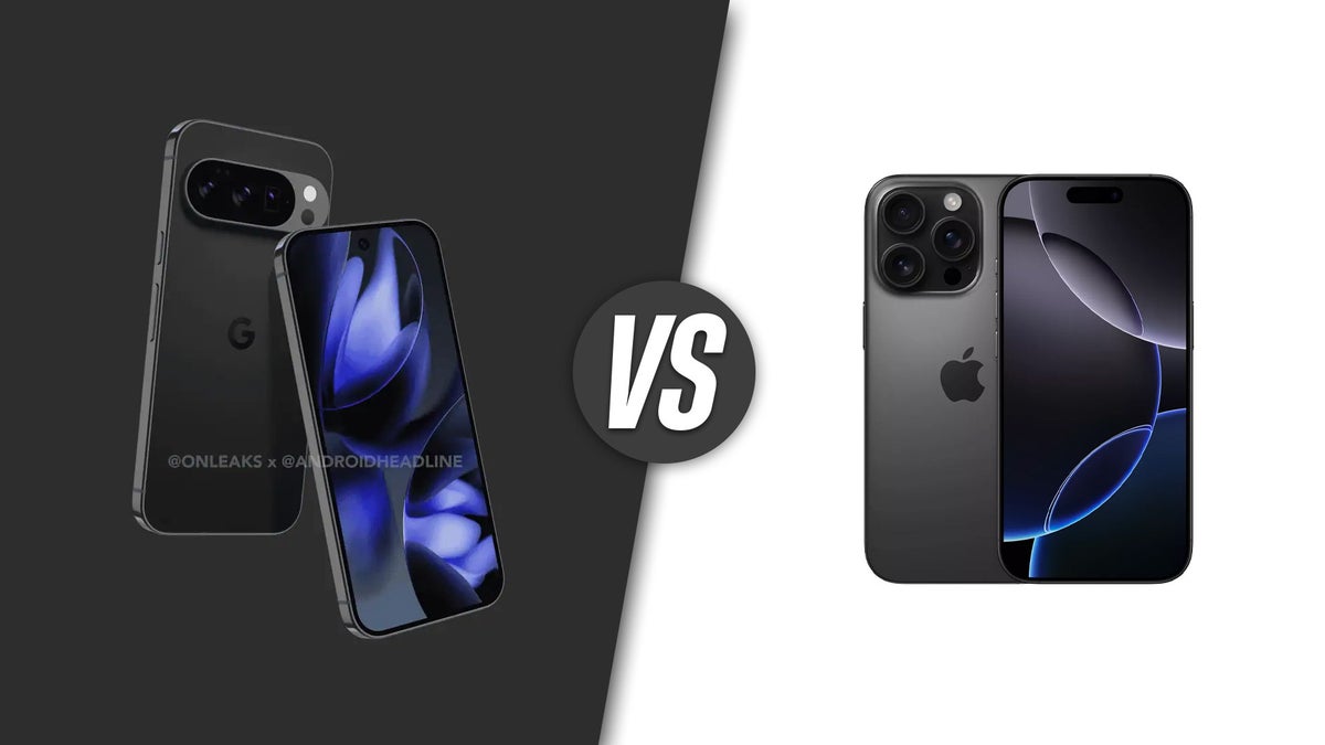 Pixel 10 Pro против iPhone 16 Pro: бой флагманов 2025 года